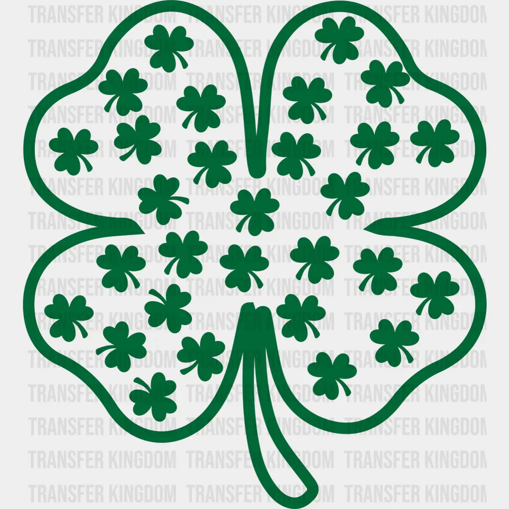 Clover St. Patrick's Day Design - DTF heat transfer - Transfer Kingdom