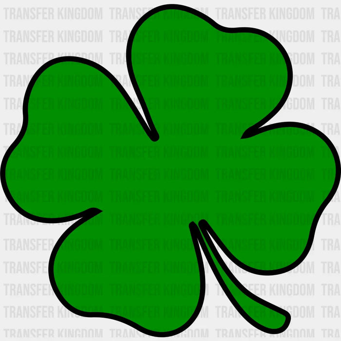 Green Clover Design - St. Patrick's Day DTF heat transfer