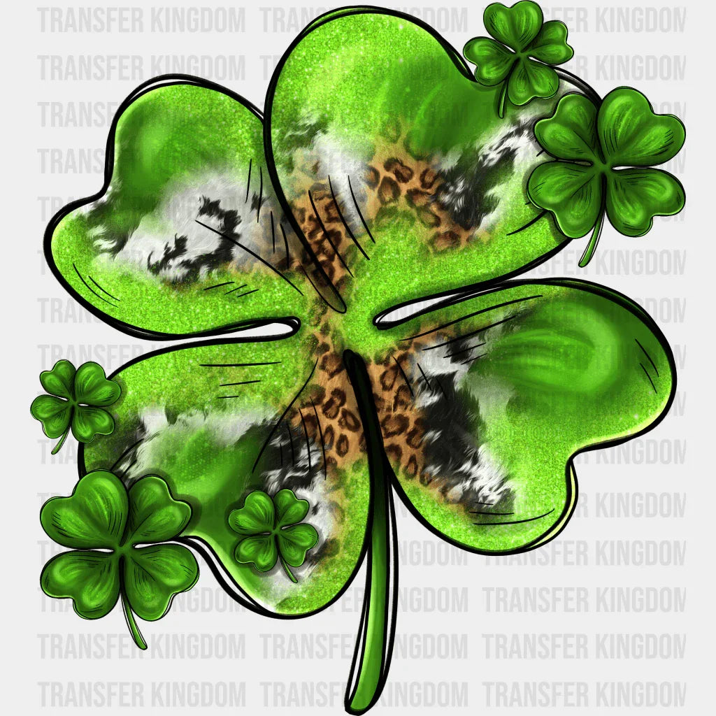 Clover St. Patrick's Day Design - DTF heat transfer - Transfer Kingdom