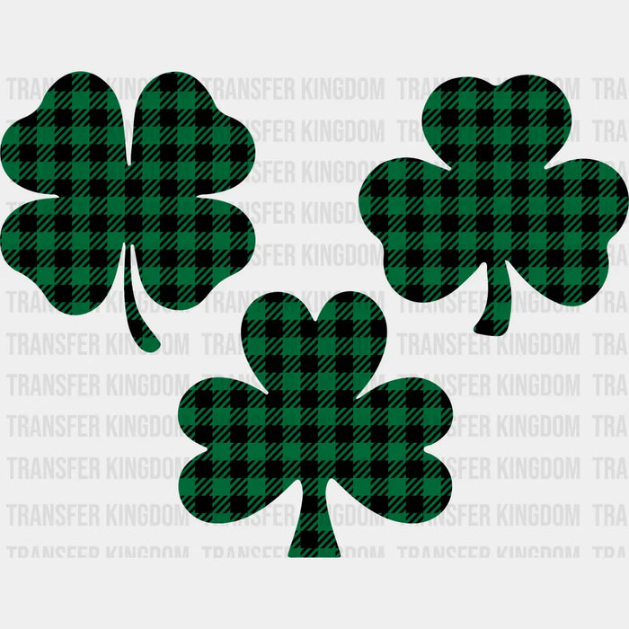 Lucky Clovers St. Patrick's Day Design - St. Patrick's Day DTF heat transfer