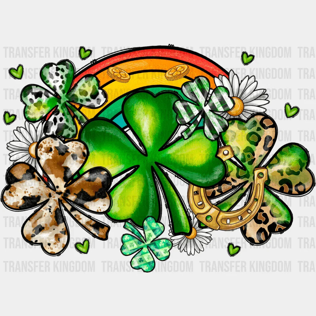 Clovers St. Patrick's Day Design - DTF heat transfer - Transfer Kingdom