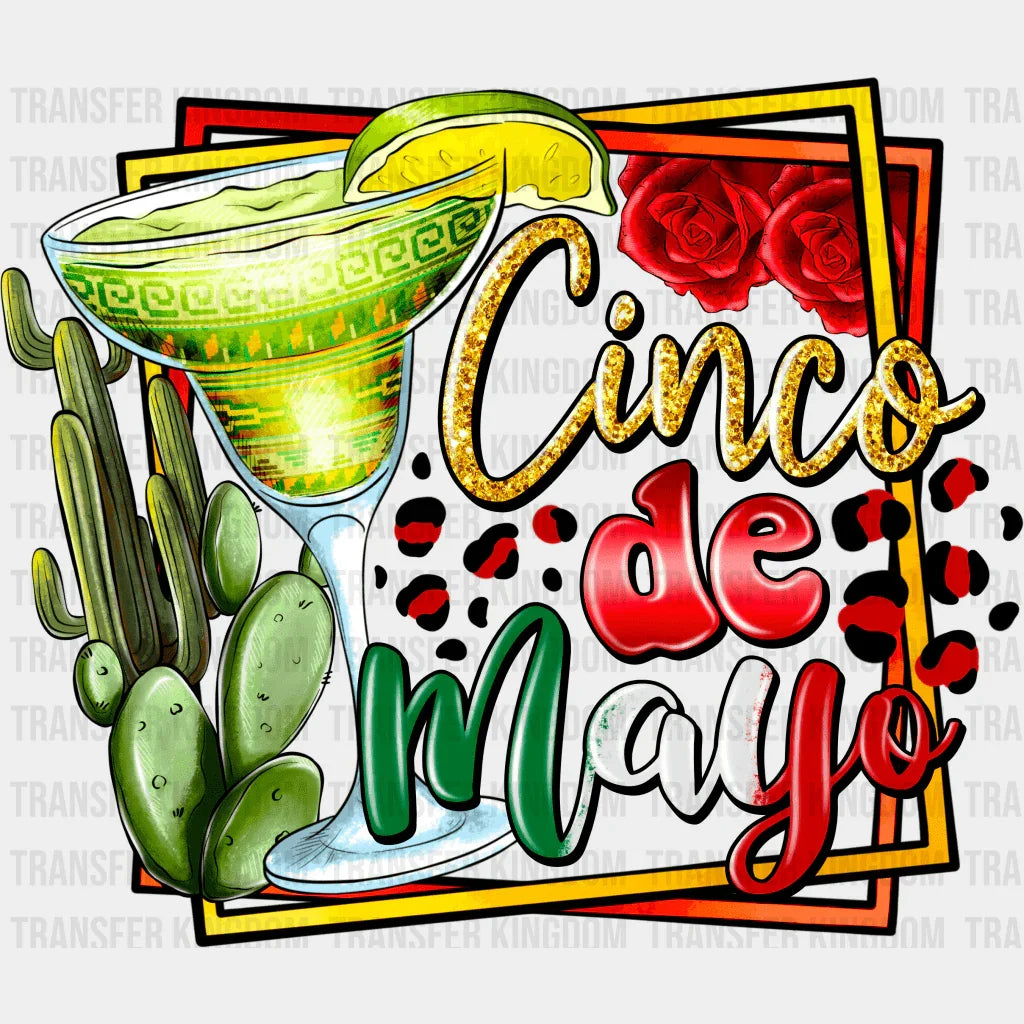 Cocktail - Cinco De Mayo DTF heat transfer - Transfer Kingdom