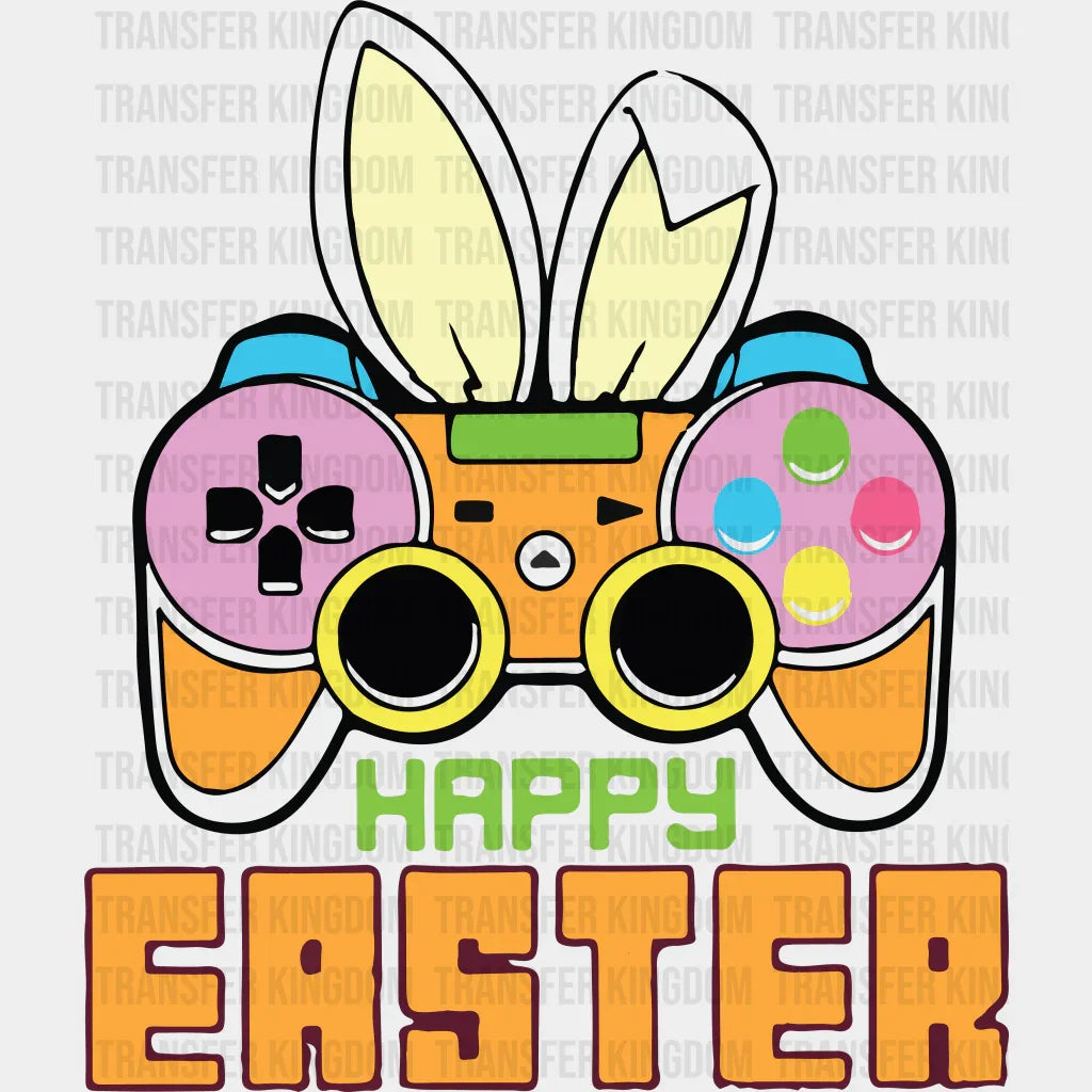 Controller Happy Easter Design - DTF heat transfer - Transfer Kingdom