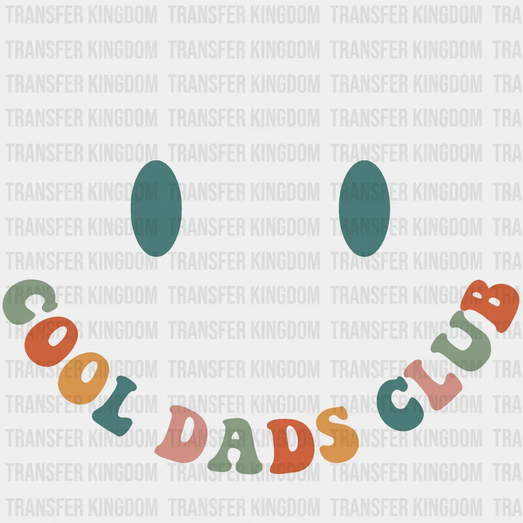 Cool Dads Club Design - DTF heat transfer - Transfer Kingdom