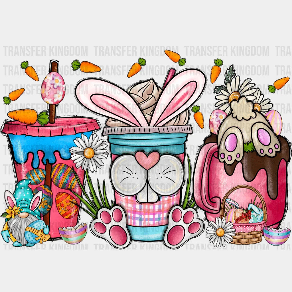 Cups Easter Design - DTF heat transfer - Transfer Kingdom