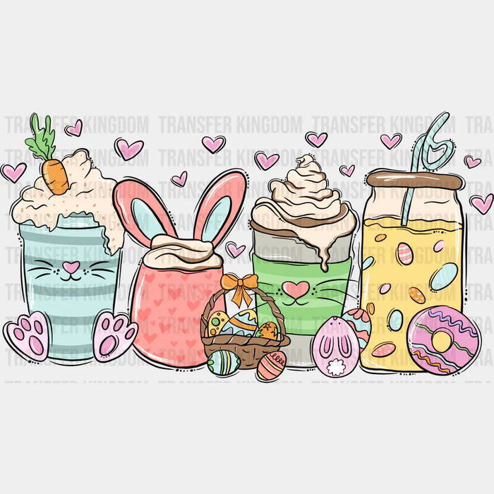 Easter Drinks Design - DTF heat transfer
