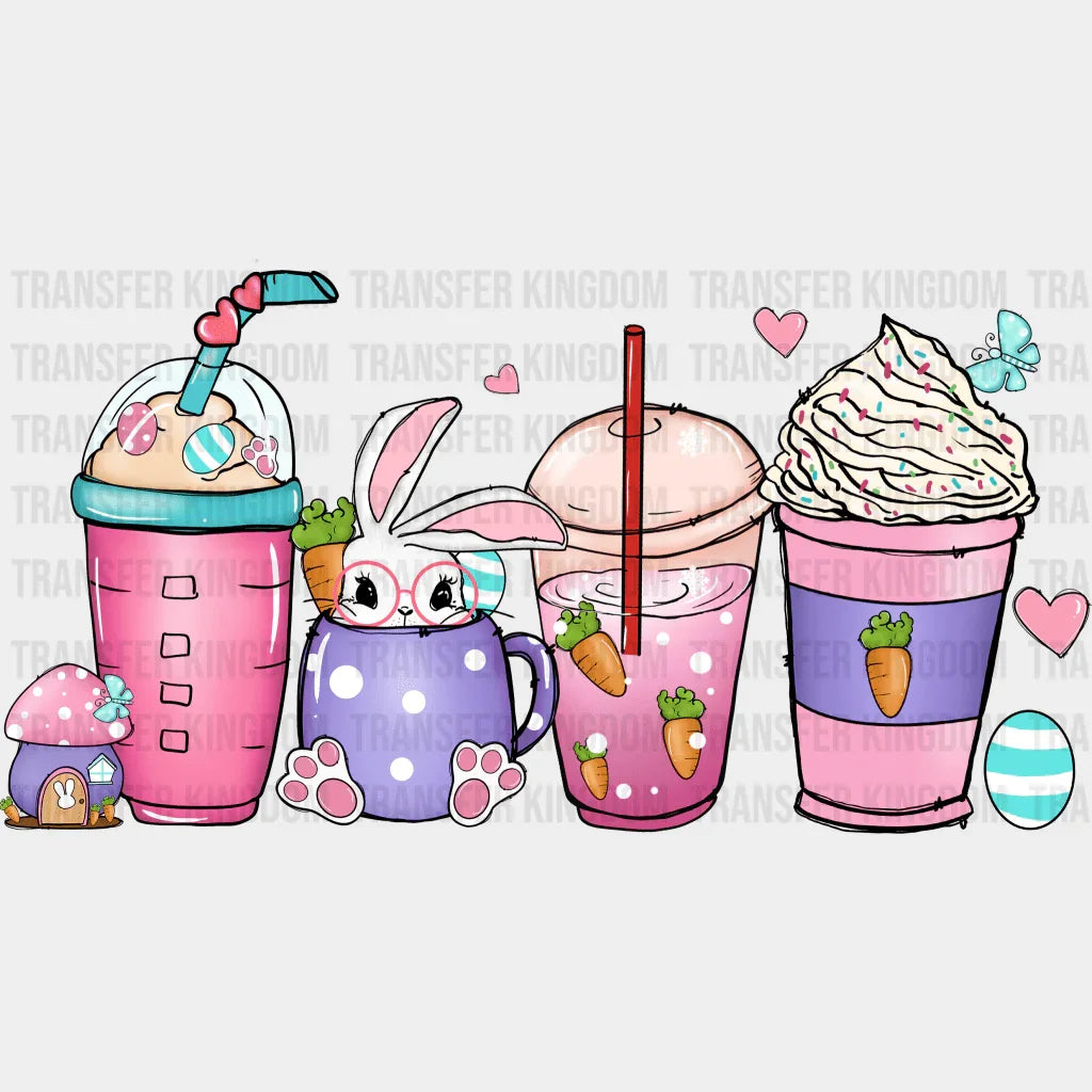 Cups Easter Design - DTF heat transfer - Transfer Kingdom