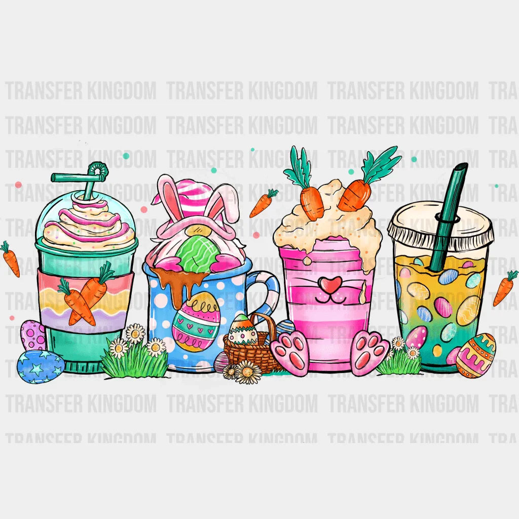 Cups Easter Design - DTF heat transfer - Transfer Kingdom