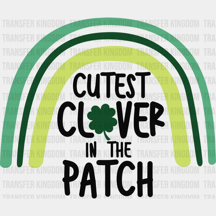 Cutest Clover Patch Design - St. Patrick's Day DTF heat transfer