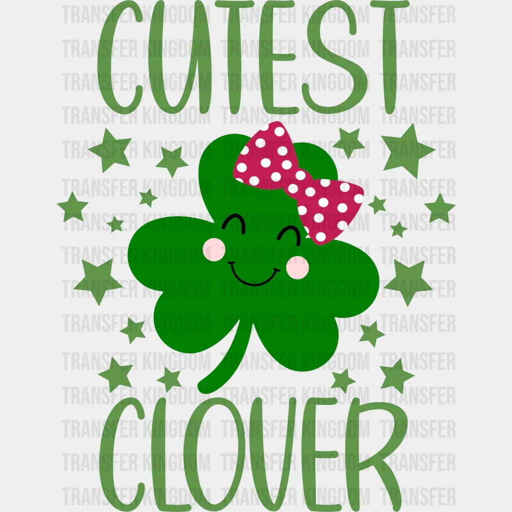 Cutest Clover St. Patrick's Day Design - DTF heat transfer - Transfer Kingdom