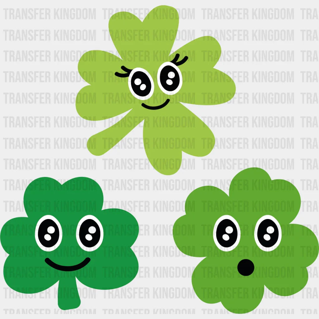 Cutests Clovers St. Patrick's Day Design - DTF heat transfer - Transfer Kingdom