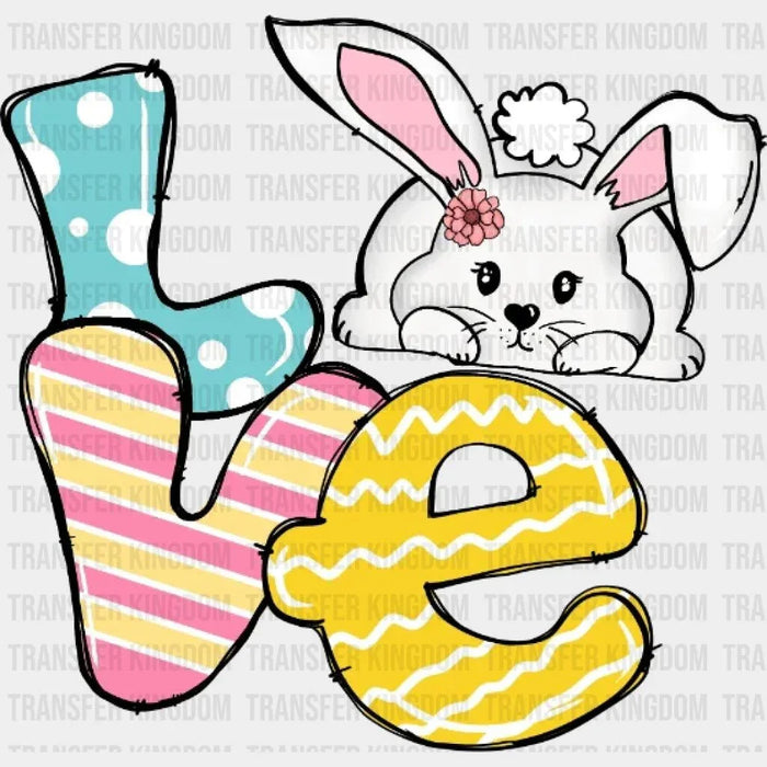 Easter Love Design - DTF heat transfer