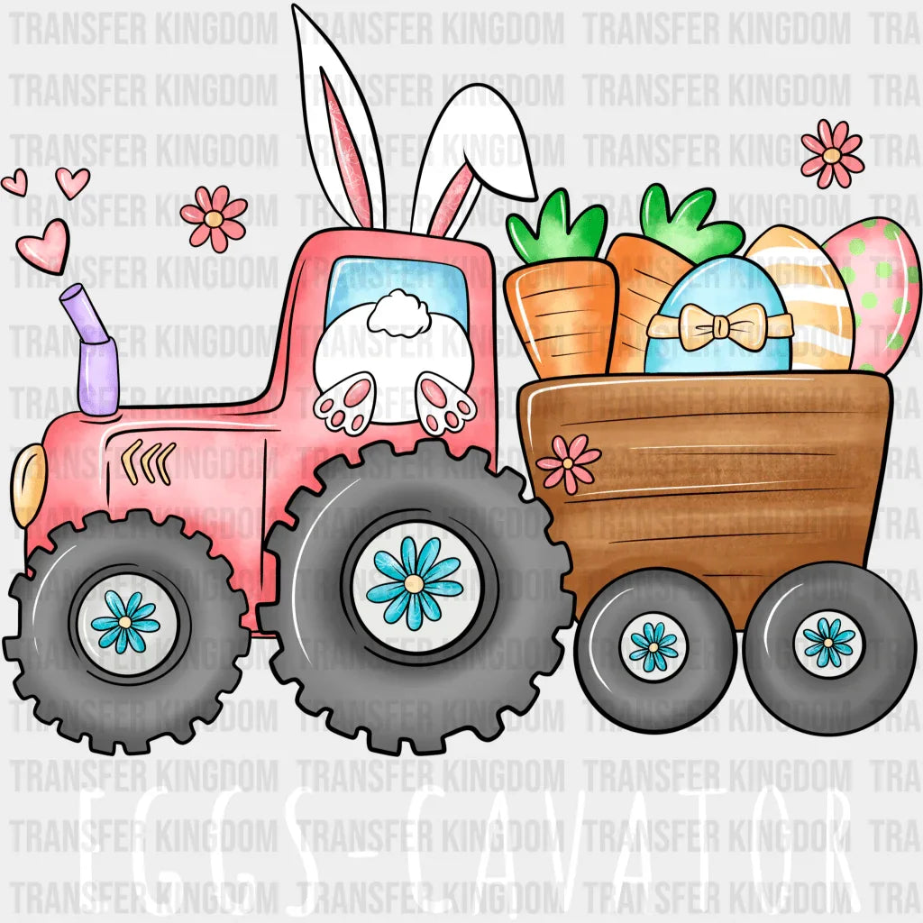 Eggs-Cavator Easter Design- DTF heat transfer - Transfer Kingdom
