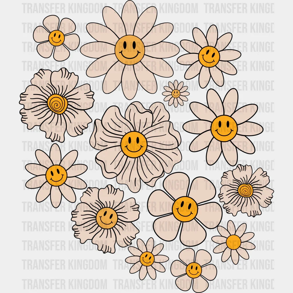 Flowers Easter Design - DTF heat transfer - Transfer Kingdom