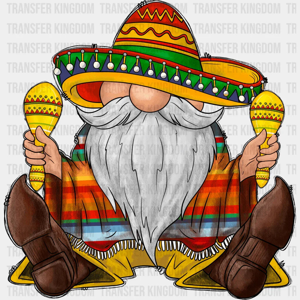 Gnomie - Cinco De Mayo DTF heat transfer - Transfer Kingdom