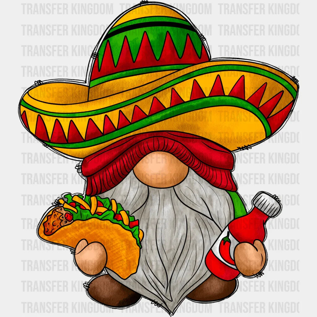 Gnomie - Cinco De Mayo DTF heat transfer - Transfer Kingdom