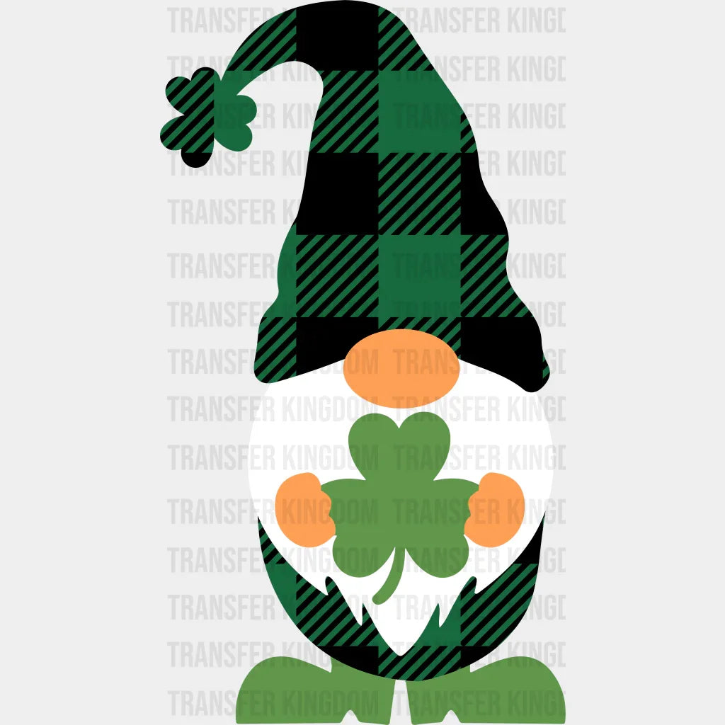Gnomie St. Patrick's Day Design - DTF heat transfer - Transfer Kingdom