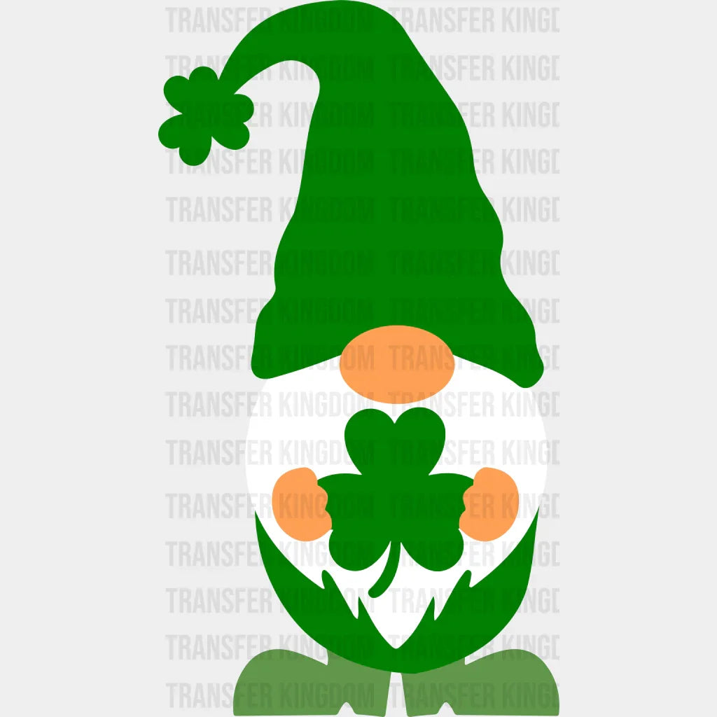 Gnomie St. Patrick's Day Design - DTF heat transfer - Transfer Kingdom