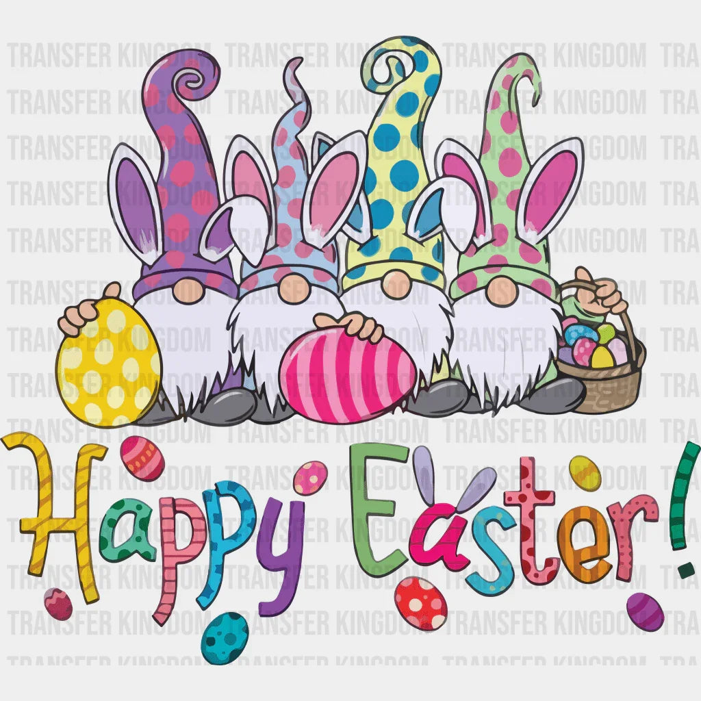 Gnomies Easter Design - DTF heat transfer - Transfer Kingdom
