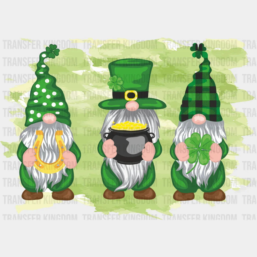Gnomies St. Patrick's Day Design - DTF heat transfer - Transfer Kingdom