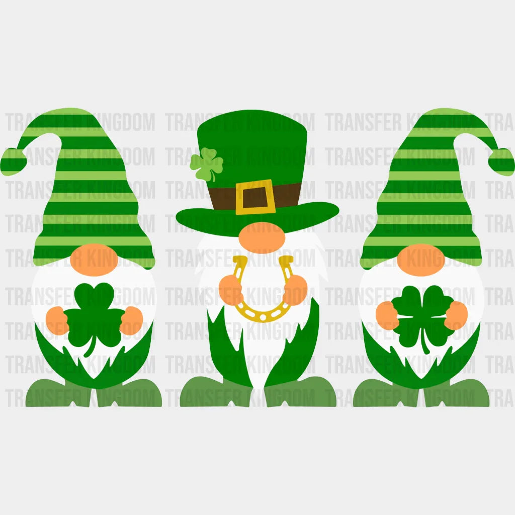 Gnomies St. Patrick's Day Design - DTF heat transfer - Transfer Kingdom