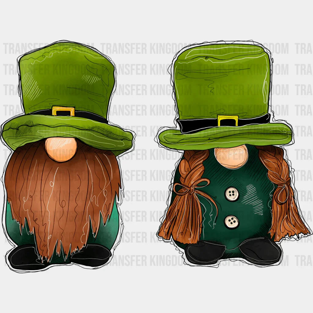 Gnomies St. Patrick's Day Design - DTF heat transfer - Transfer Kingdom