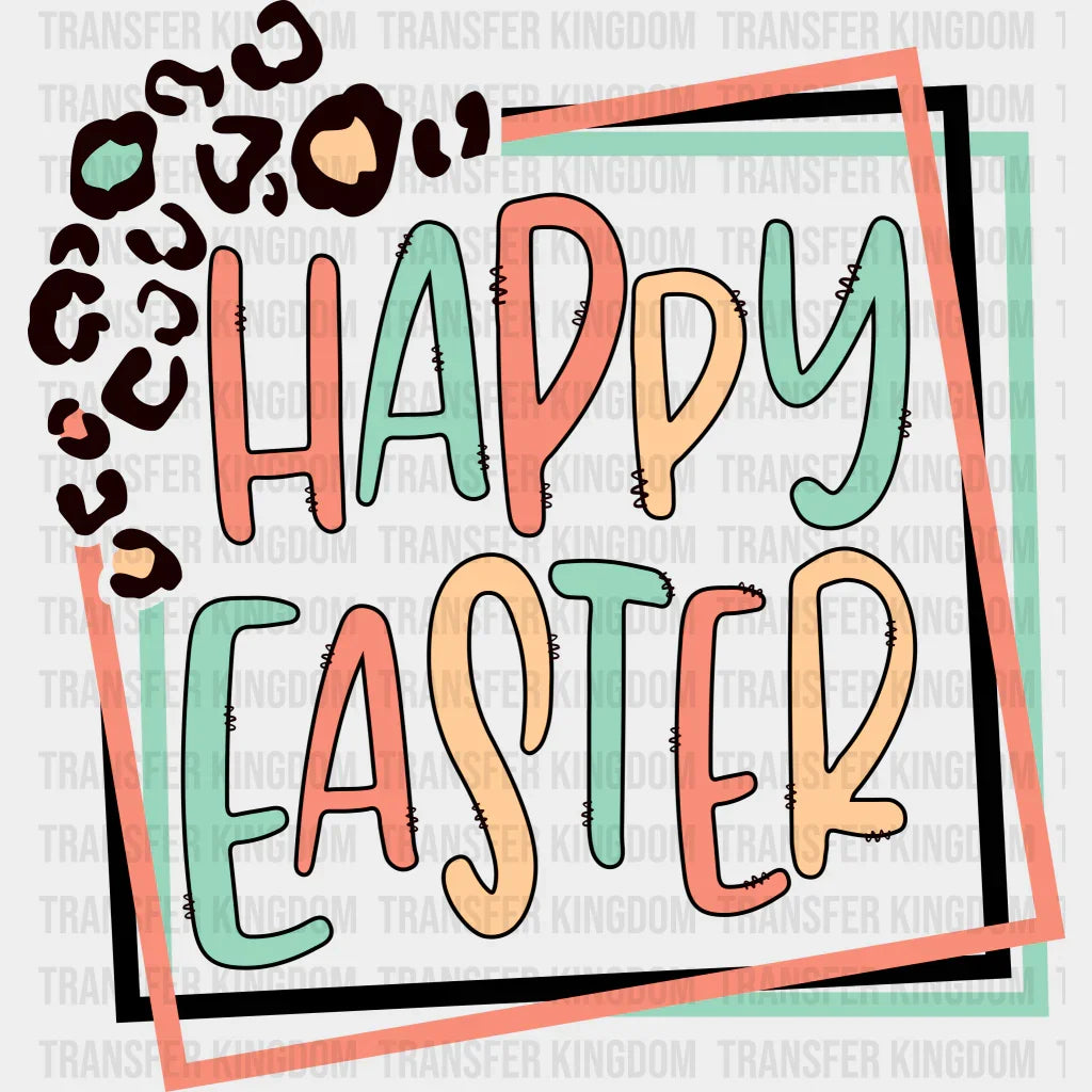 Happy Easter Design - DTF heat transfer - Transfer Kingdom