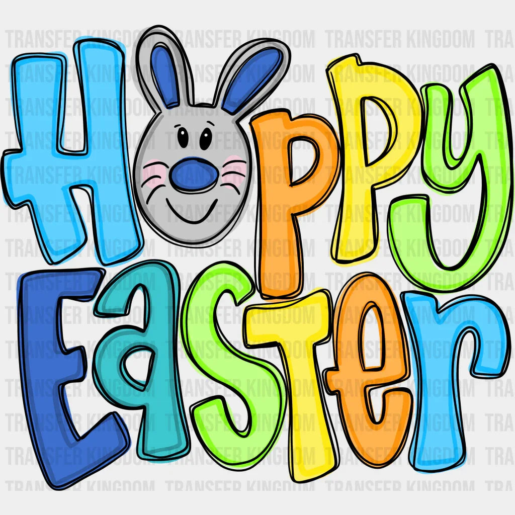 Happy Easter Design - DTF heat transfer - Transfer Kingdom