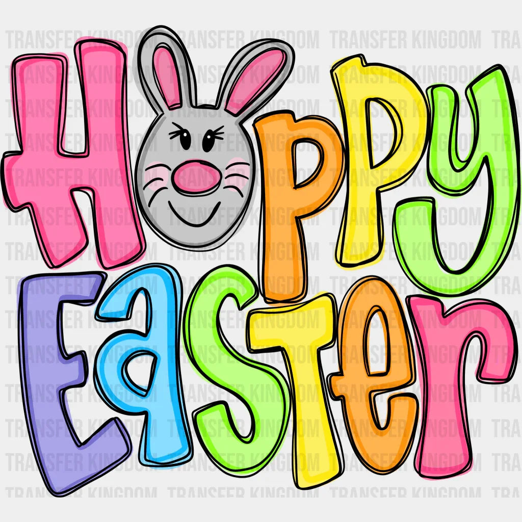 Happy Easter Design - DTF heat transfer - Transfer Kingdom