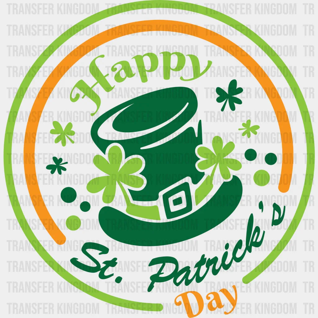 Happy St. Patrick's Day Design - DTF heat transfer - Transfer Kingdom