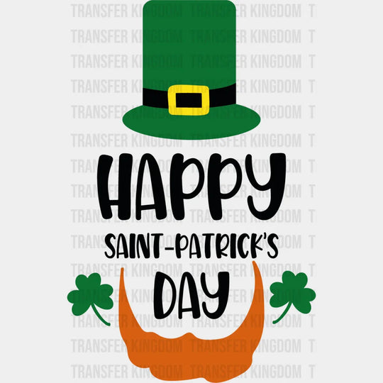 Happy St. Patrick's Day Design - DTF heat transfer - Transfer Kingdom