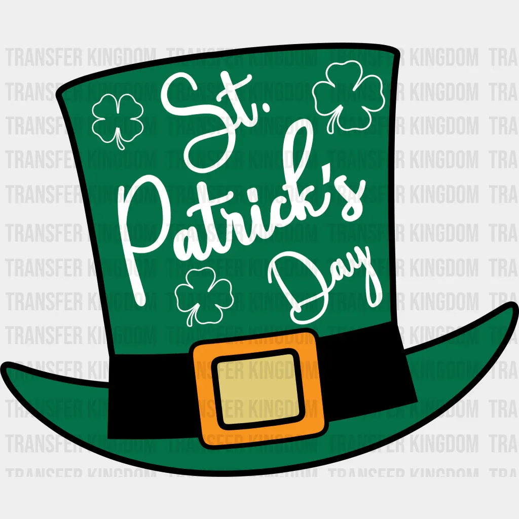 Hat St. Patrick's Day Design - DTF heat transfer - Transfer Kingdom