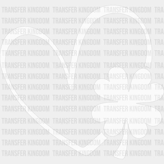 Heart St. Patrick's Day Design - DTF heat transfer - Transfer Kingdom