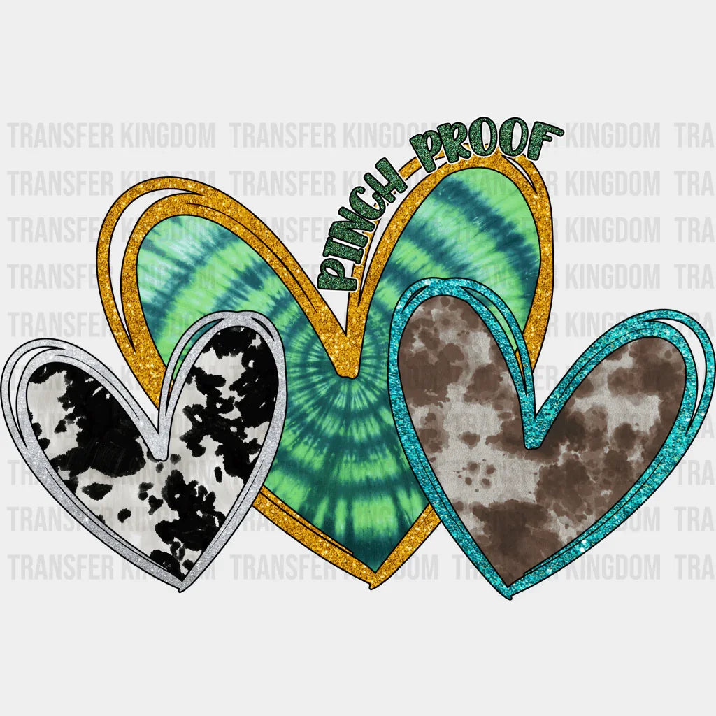 Hearts St. Patrick's Day Design - DTF heat transfer - Transfer Kingdom