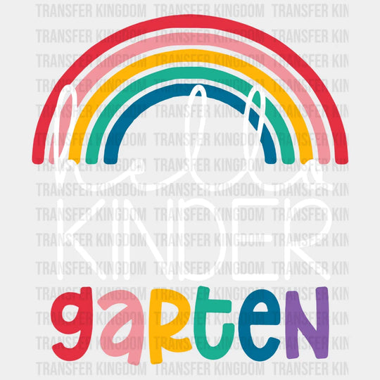 Hello Kindergarten 100 Days Of School Design - DTF heat transfer - Transfer Kingdom