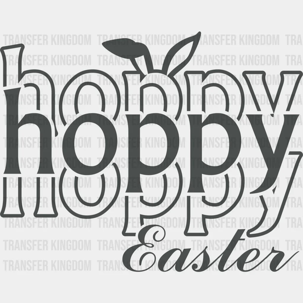 Hoppy Easter Design - DTF heat transfer - Transfer Kingdom