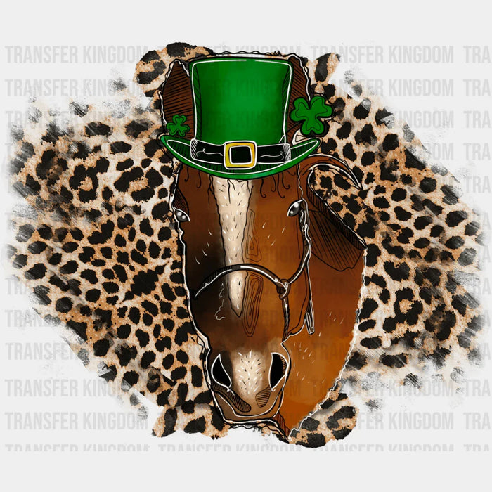 Horse St. Patrick's Day Design - DTF heat transfer