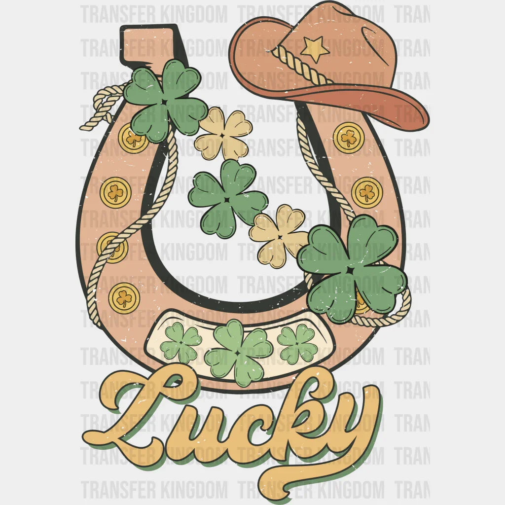 Horseshoe St. Patrick's Day Design - DTF heat transfer - Transfer Kingdom
