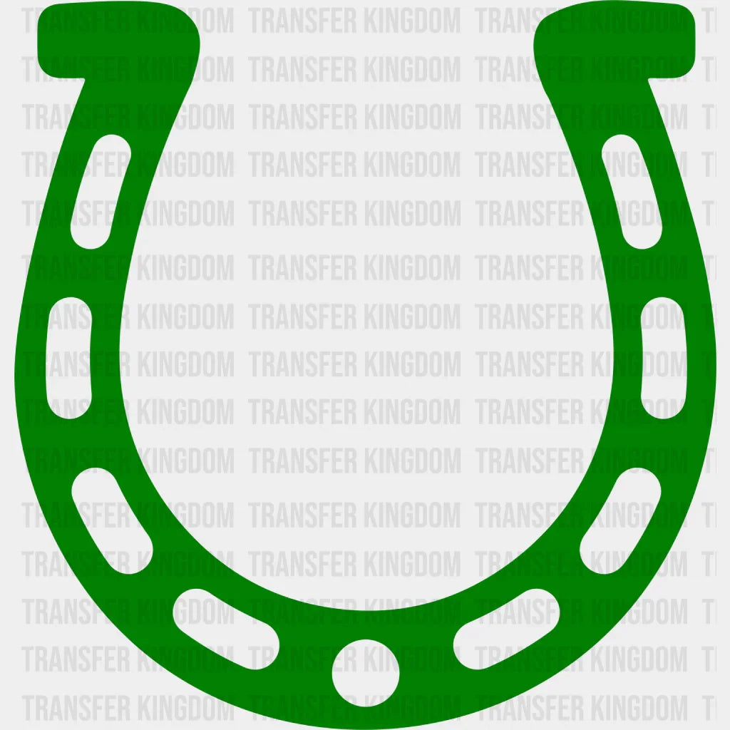 Horseshoe St. Patrick's Day Design - DTF heat transfer - Transfer Kingdom