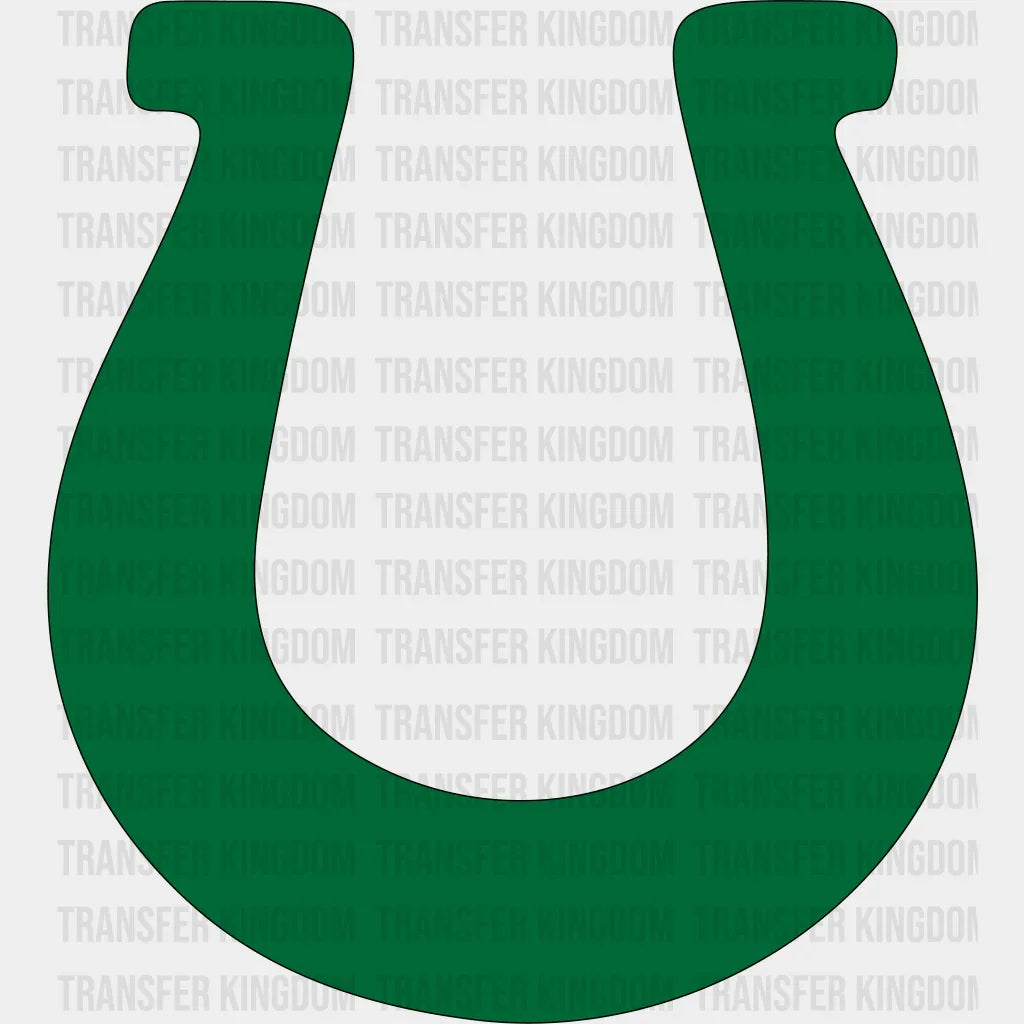 Horseshoe St. Patrick's Day Design - DTF heat transfer - Transfer Kingdom