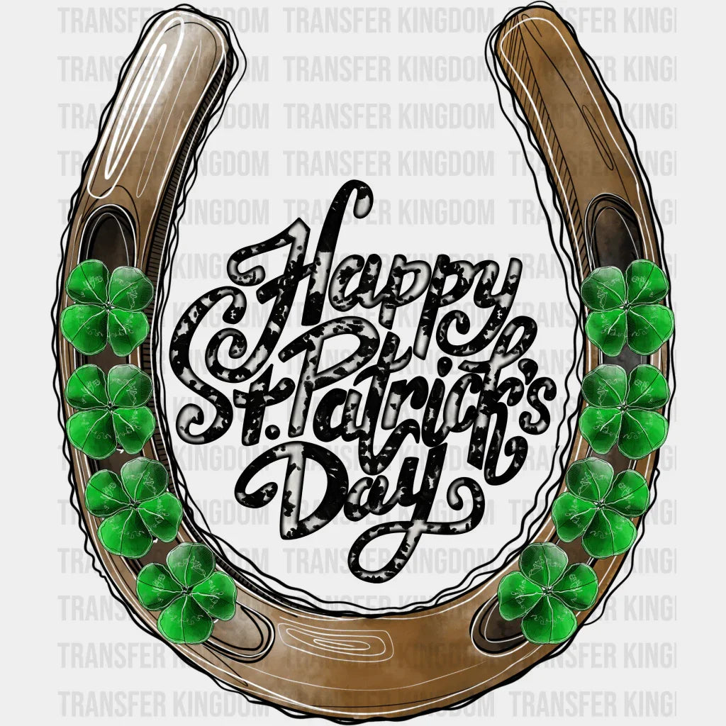 Horseshoe St. Patrick's Day Design - DTF heat transfer - Transfer Kingdom
