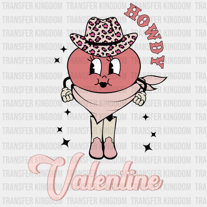HOWDY VALENTINE RODEO - DTF heat transfer