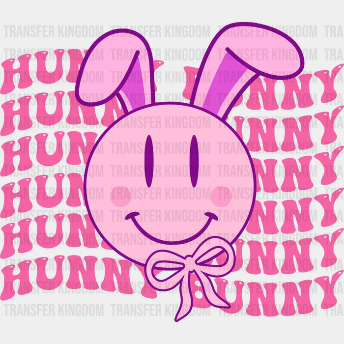 Hunny Bunny Easter Pink Design - DTF heat transfer