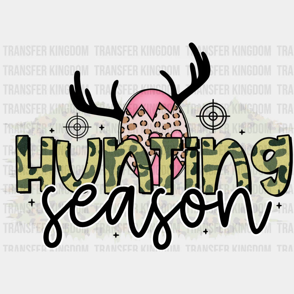 Hunting Season Easter Design - DTF heat transfer - Transfer Kingdom