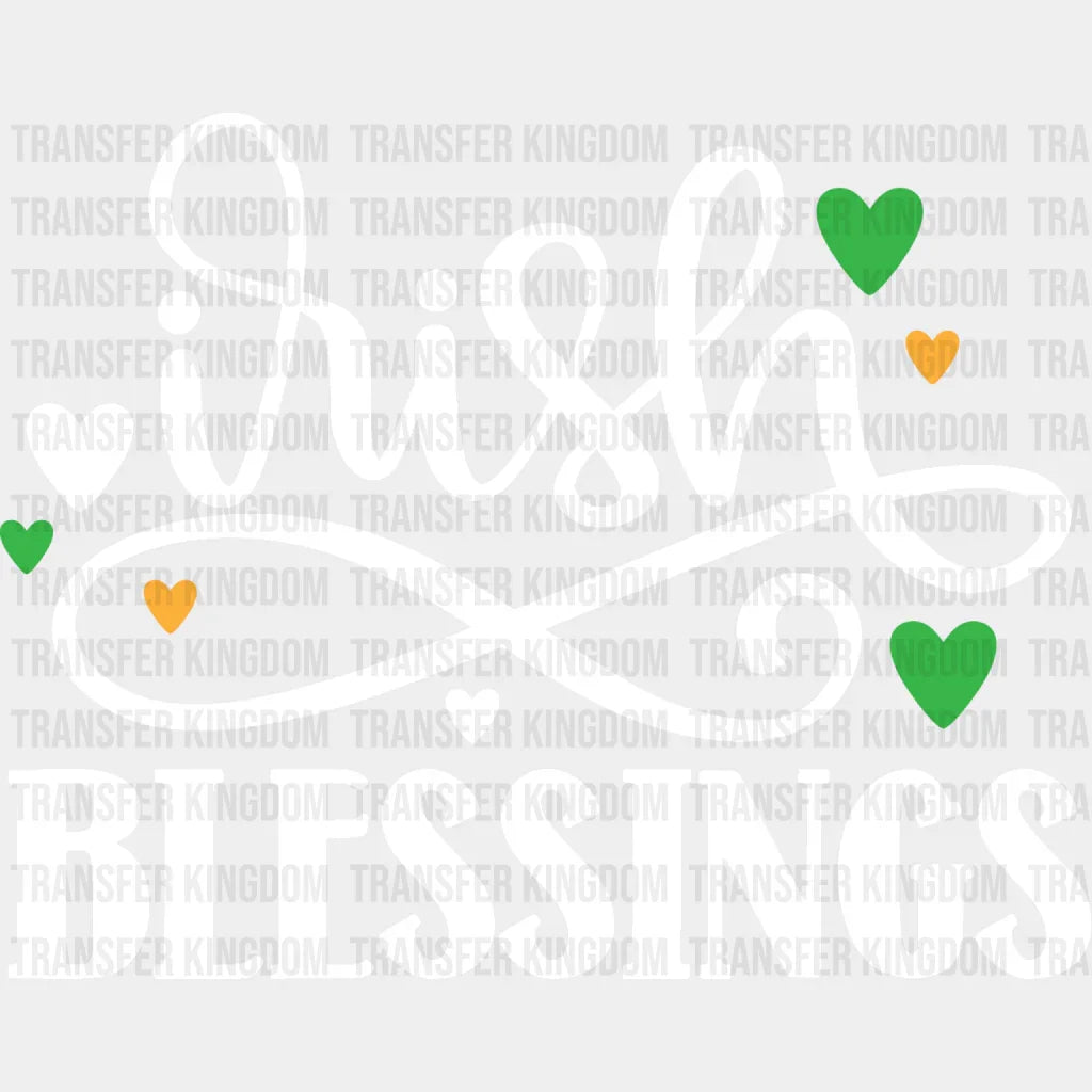 Irish Blessings St. Patrick's Day Design - DTF heat transfer - Transfer Kingdom