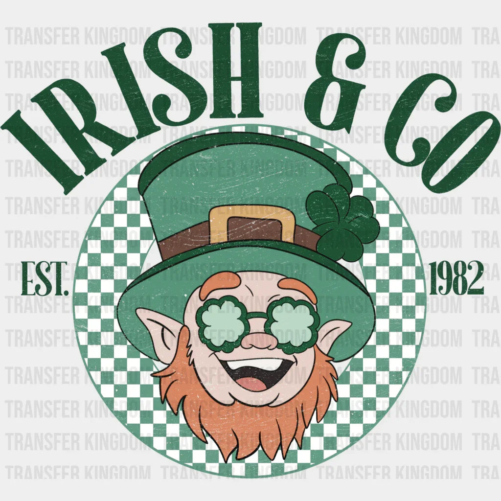 Irish & Co St. Patrick's Day Design - DTF heat transfer - Transfer Kingdom