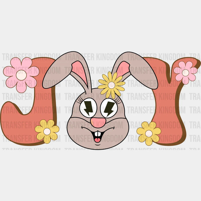 JOY Easter Bunny Design - DTF heat transfer