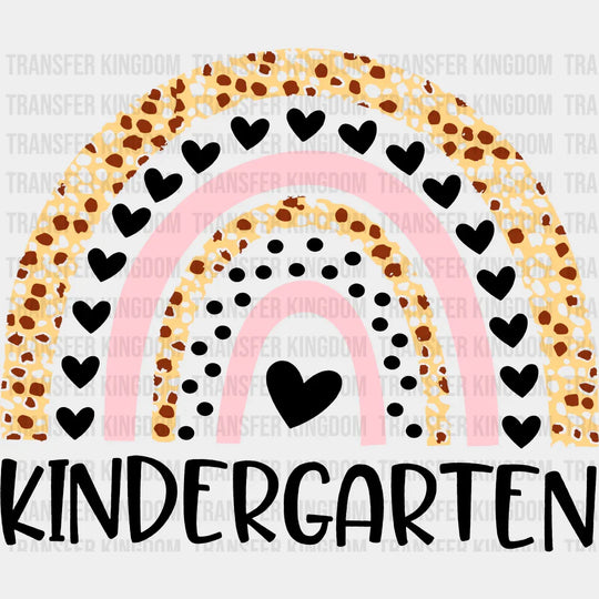Kindergarten 100 Days Of School Design - DTF heat transfer - Transfer Kingdom