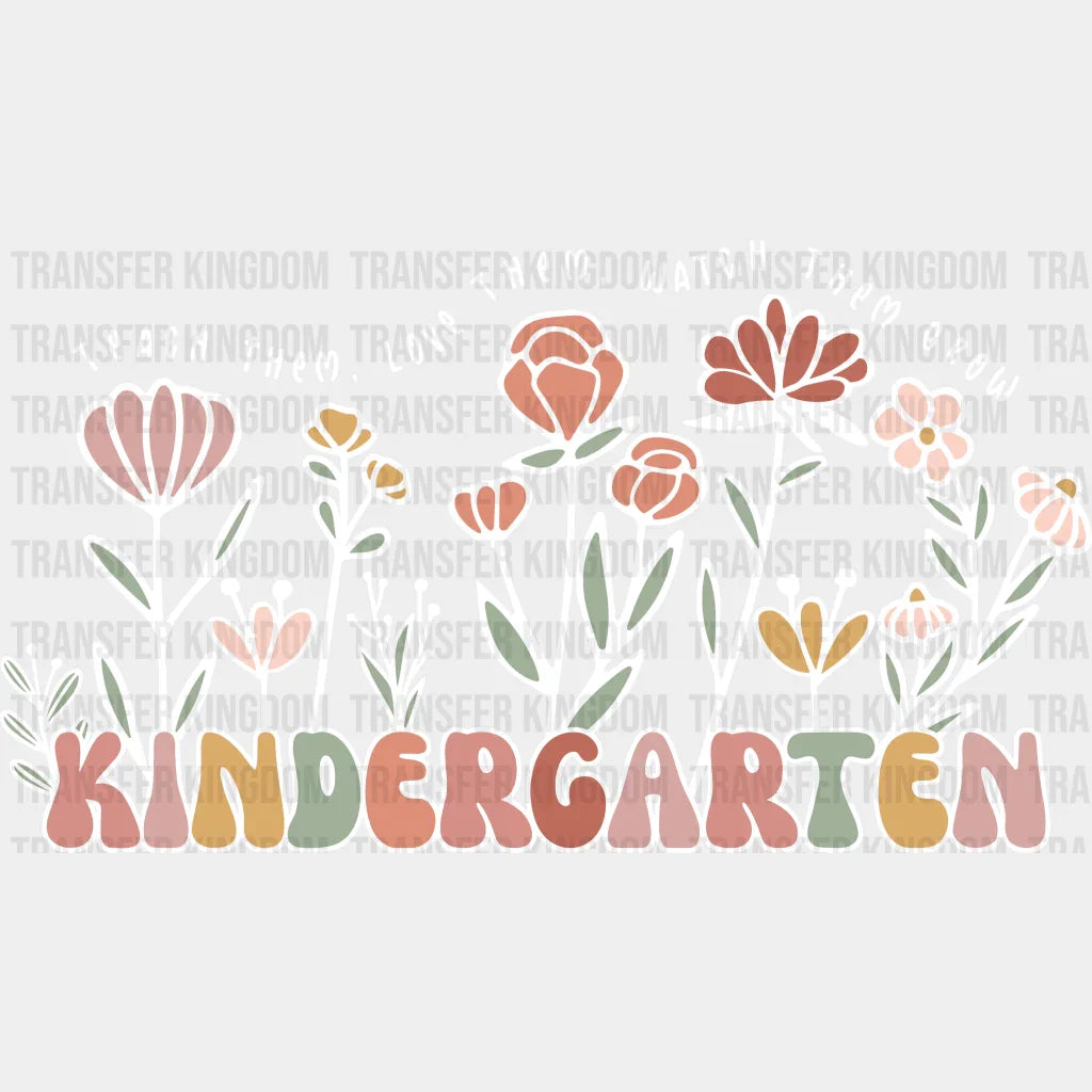 Kindergarten 100 Days School Design - DTF heat transfer - Transfer Kingdom