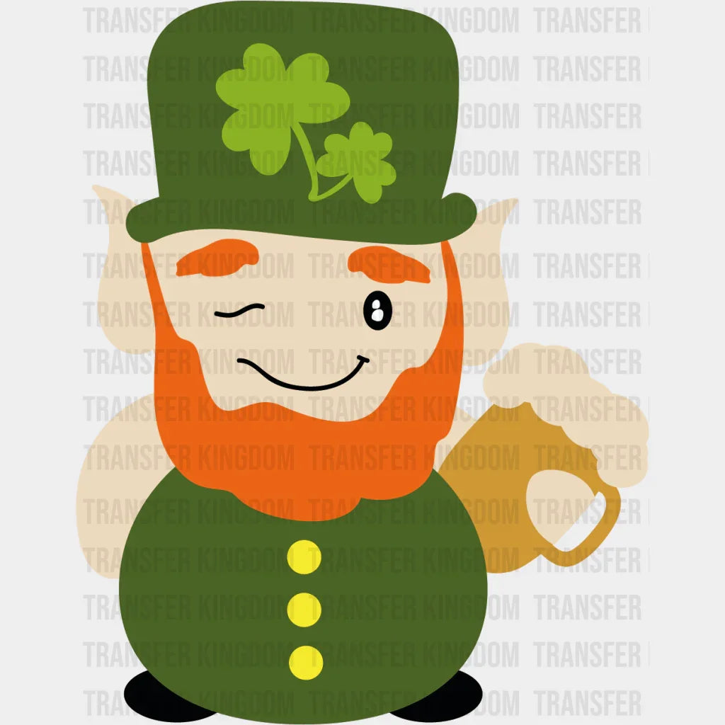 Leprechaun St. Patrick's Day Design - DTF heat transfer - Transfer Kingdom